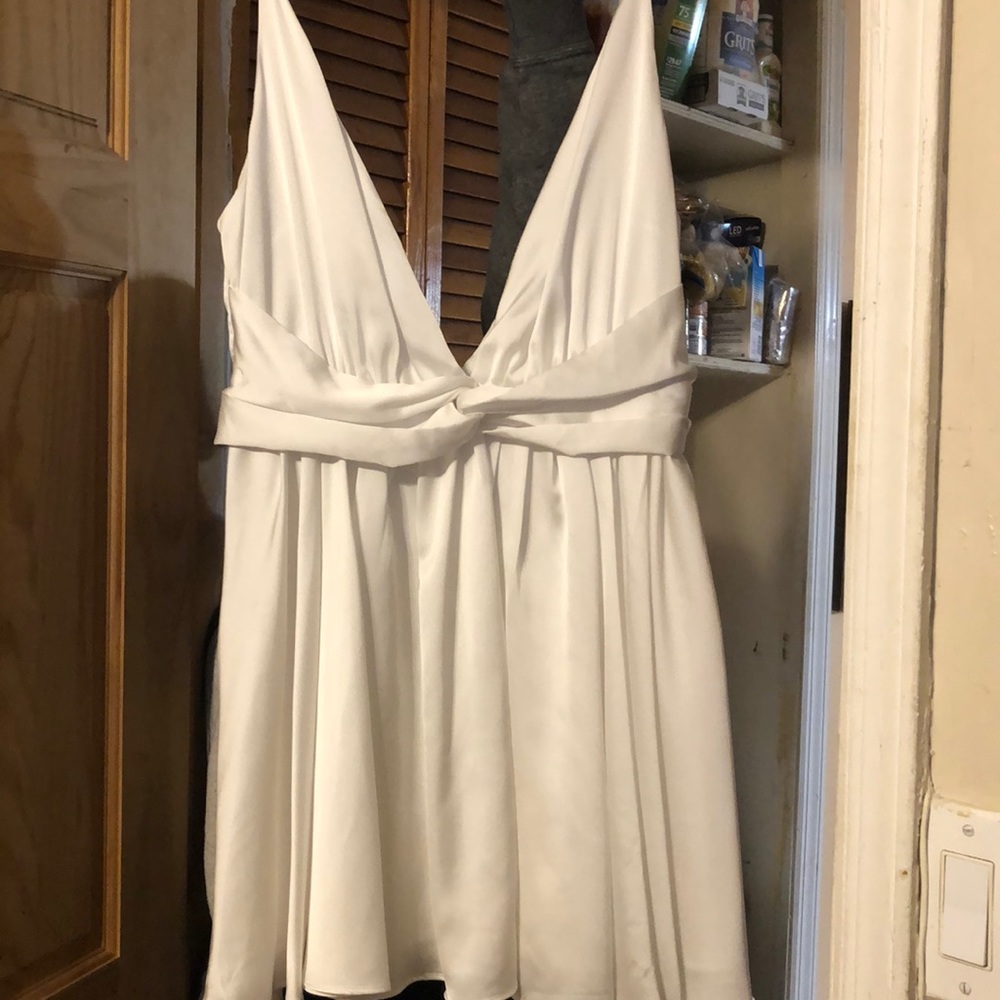 Fashion Nova White Cocktail dress